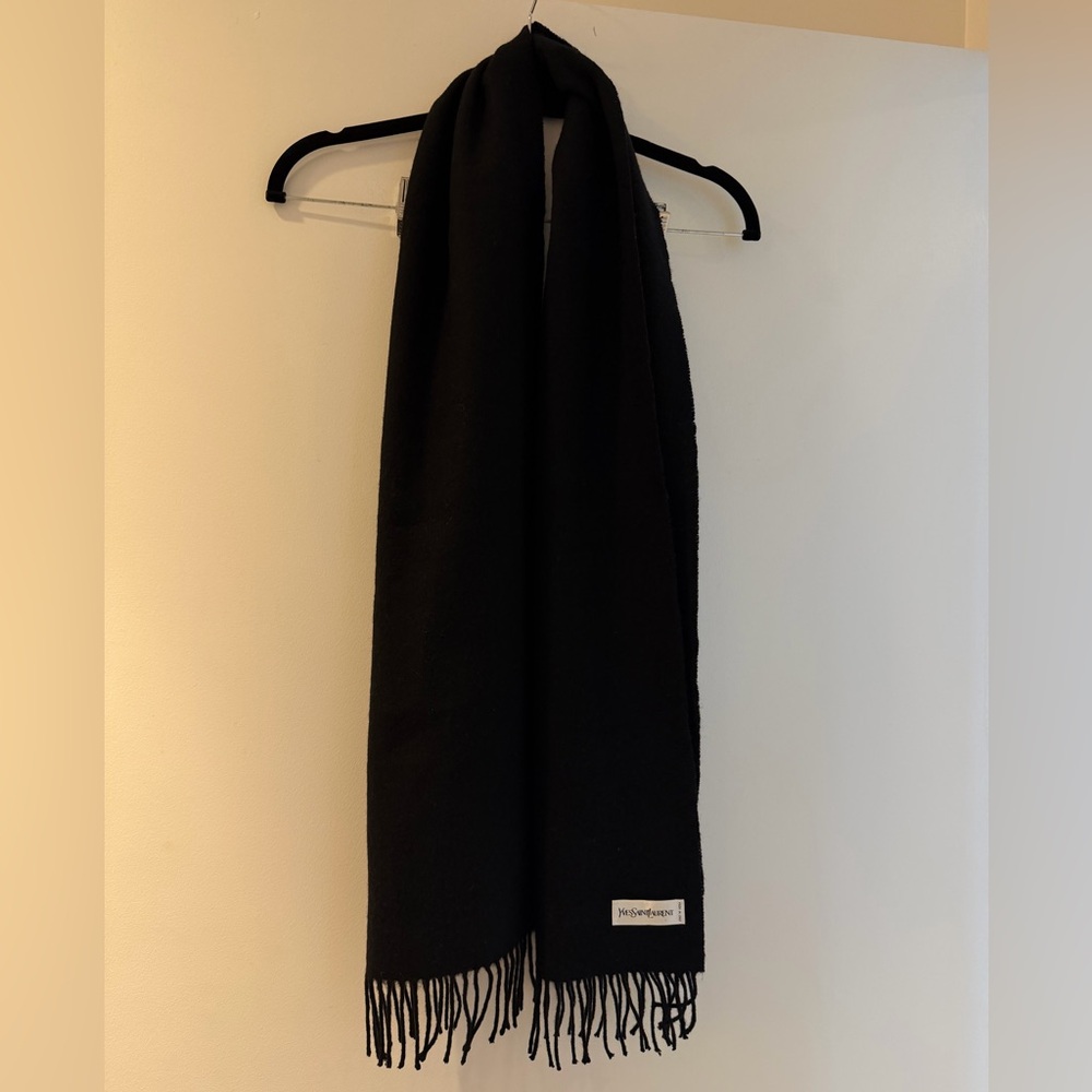 YSL Black Scarf - Picture 4 of 6